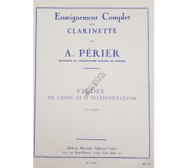 PERIER - ETUDES DE GENRE ET D'INTERPRETATION