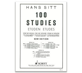 100 STUDIES OPUS 32 PARTE II FOR THE VIOLIN - SITT