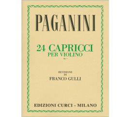24 CAPRICCI PER VIOLINO OPUS 1 - PAGANINI
