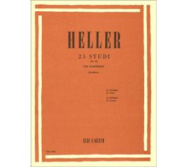 25 STUDI OP.45 PER PIANOFORTE - STEFANO HELLER
