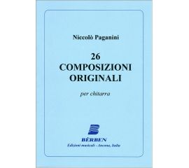 26 COMPOSIZIONI ORIGINALI  - NICCOLO PAGANINI