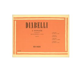 3 SONATE - ANTONIO DIABELLI