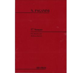 37 SONATE X CHITARRA SOLA - NICCOLO PAGANINI