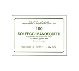 100 SOLFEGGI MANOSCRITTI - GALLO