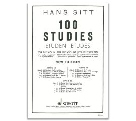 100 STUDIES OPUS 32 PARTE I FOR THE VIOLIN - SITT