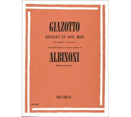 ADAGIO IN SOL MINORE PER ARCHI E ORGANO - AUTORI VARI