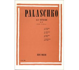 12 STUDI OPUS 62 PER VIOLA - PALASCHKO