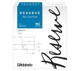 D'Addario Reserve Classic blu  ancia clarinetto Sib 3,5