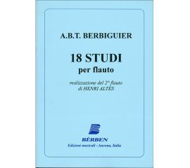 18 STUDI X FLAUTO - BERBIGUIER