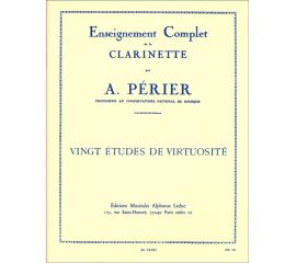 20 ETUDES DE VIRTUOSITE' - PERIER