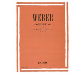 CONCERTINO OPUS 26 - WEBER
