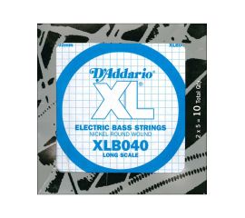 CORDA PER BASSO ELETTRICO NICKEL XL040 LONG AUDIO D'ADDARIO