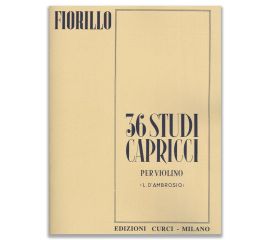 36 CAPRICCI PER VIOLINO - FIORILLO