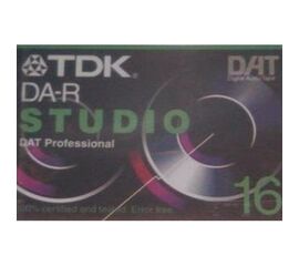 Tdk Da-R Studio 16 Cassette Dat From 16 Minutes Audio