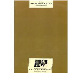 GOLD CLASSIC FOR PIANO VOCAL AND GUITAR -  BACHARACH-DAVID