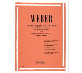 I CONCERTO IN FA MINORE OPUS 73 - WEBER