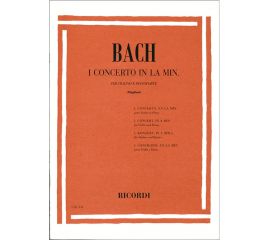 I CONCERTO IN LA MINORE PER VIOLINO E PIANOFORTE - BACH
