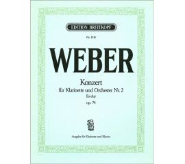 KONZERT NUMERO 2 OPUS 74 - WEBER