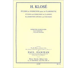 EXERCICES JOURNALIERS - KLOSE