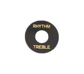PIASTRA COPRI SELETTORE TIPO GIBSON NERO LP-SW-B-GD