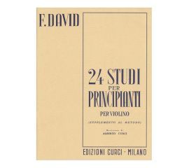 24 STUDI PER PRINCIPIANTI OP. 44 - F. DAVID