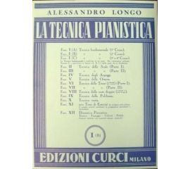 ALESSANDRO LONGO LA TECNICA PIANISTICA  I (B)
