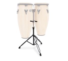 LATIN PERCUSSION STAND PER CONGAS ASPIRE SLIDE MOUNT DOUBLE