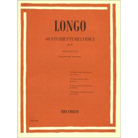 40 STUDIETTI MELODICI OP.43 - ALESSANDRO LONGO