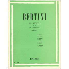 25 STUDI OP.137 - ENRICO  BERTINI