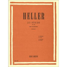 25 STUDI OP.45 PER PIANOFORTE - STEFANO HELLER