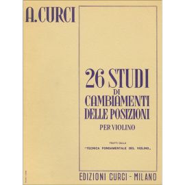 26 STUDI DI CAMBIAMENTI DELLE POSIZIONI - CURCI