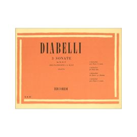 3 SONATE - ANTONIO DIABELLI