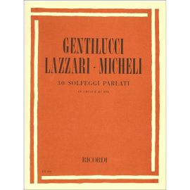 30 SOLFEGGI PARLATI IN CHIAVE DI SOL - AUTORI VARI