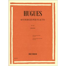 40 ESERCIZI X FLAUTO OP.101 - HUGUES