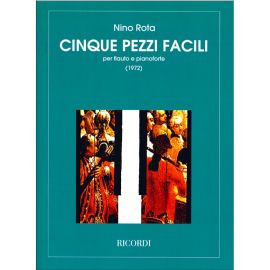 5 PEZZI FACILI PER FLAUTO E PIANOFORTE - ROTA