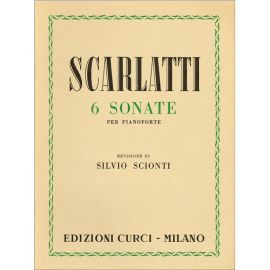 6 SONATE PER PIANOFORTE - SCARLATTI
