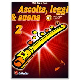 ASCOLTA, LEGGI &amp; SUONA METODO PER FLAUTO VOLUME 2 - DE HASKE
