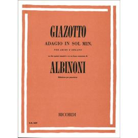 ADAGIO IN SOL MINORE PER ARCHI E ORGANO - AUTORI VARI