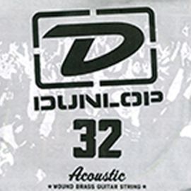 CORDA PER CHITARRA ACUSTICA DUNLOP 32  WOUND BRASS STRING