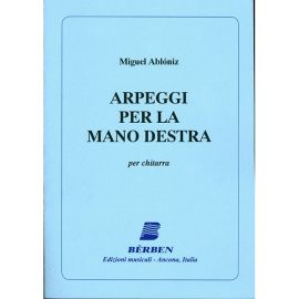 ARPEGGI PER LA MANO DESTRA    M. ABLONIZ