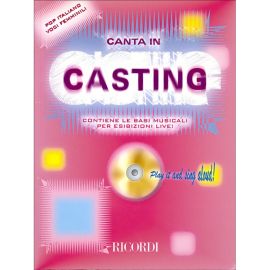 CANTA IN CASTING  POP ITALIANO VOCI FEMMINILI + CD  - AUTORI VARI