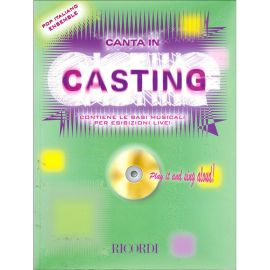 CANTA IN CASTING POP ITALIANO ENSAMBLE + CD - AUTORI VARI