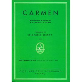 CARMEN ROMANZA DI JOSE DRAMMA LIRICO IN QUATTRO ATTI - BIZET