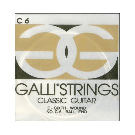 CORDA PER CHITARRA CLASSICA C-6  E-SESTA GALLISTRINGS WOUND STRING