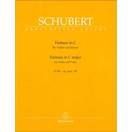FANTASIA IN C MAJOR FOR VIOLIN AND PIANO D 934 OP. 159 - SCHUBERT