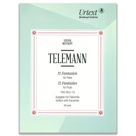 TELEMANN - 12 FANTASIE PER FLAUTO TWV 40:2-13