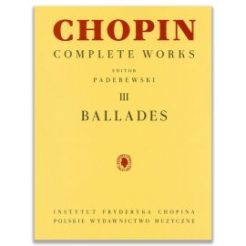 BALLADES  3 COMPLETE WORKS - CHOPIN