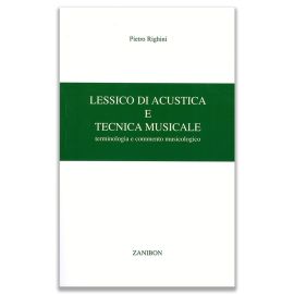 Lessico Di Acustica e Tecnica Musicale