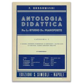 Rossomandi  Antologia Didattica Cat. C Fascicolo 2 per Pianoforte