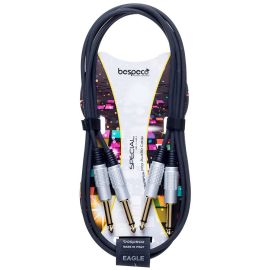 Bespeco RCW1000  Cavo interlink 2 Jack 6,3 mm nero 10 m